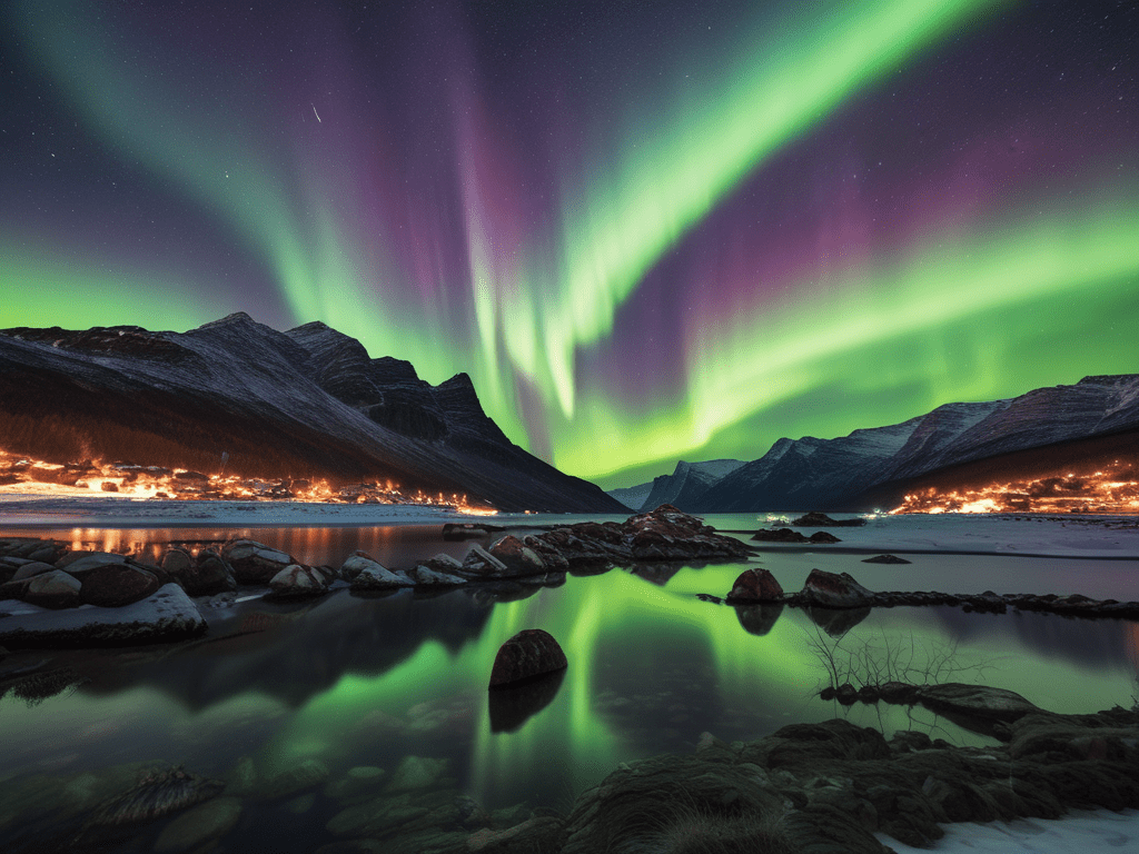 Stunning Aurora Borealis (Northern lights) and SAR  at low&nbsp;latitude